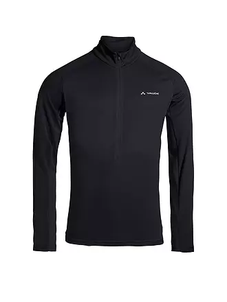 VAUDE | Camiseta funcional con cremallera para hombre Larice Light Shirt II | schwarz